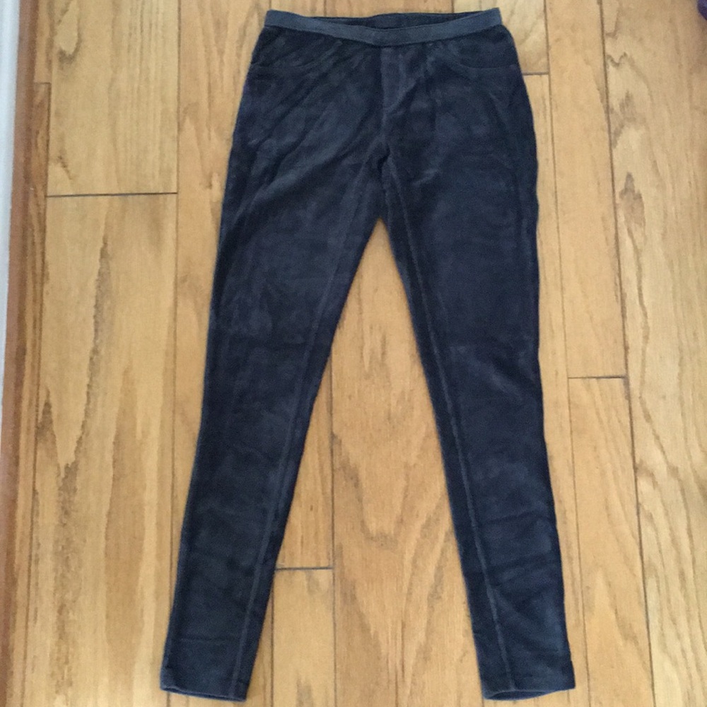 Silvery black Corduroy Hue Jeggings